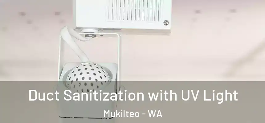  Duct Sanitization with UV Light Mukilteo - WA